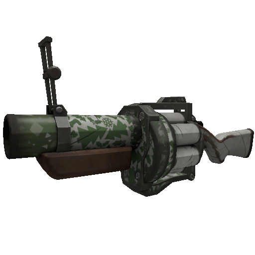 Strange Killstreak Smissmas Camo Grenade Launcher (Field-Tested)