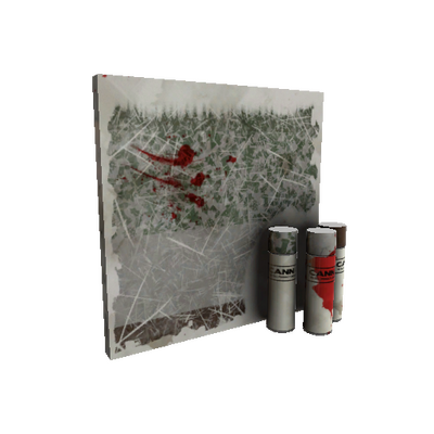 Strange Smissmas Camo War Paint (Battle Scarred)