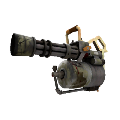 Strange Antique Annihilator Minigun (Battle Scarred)