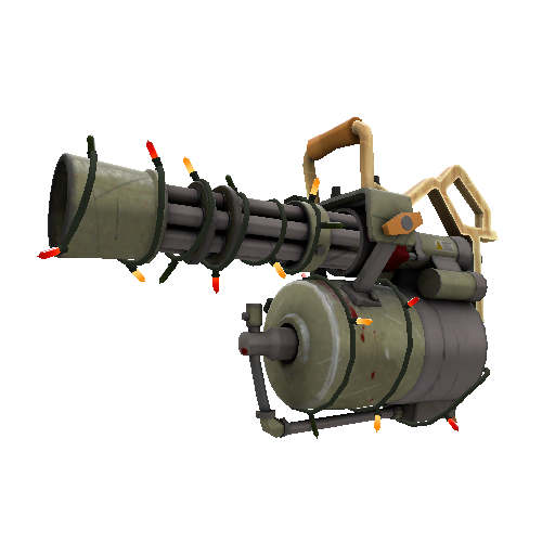 Strange Festivized Killstreak Antique Annihilator Minigun (Field-Tested)