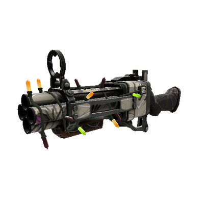 Strange Unusual Festivized Professional Killstreak Spider Season Iron Bomber (Field-Tested)