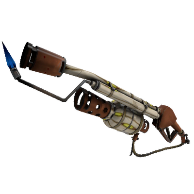 Strange Mummified Mimic Flame Thrower (Field-Tested)