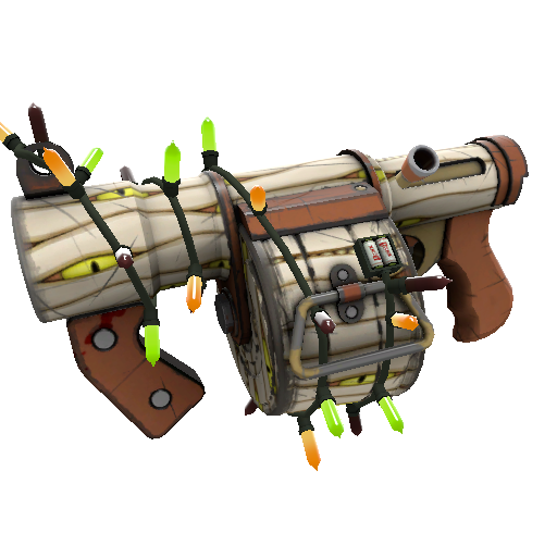 Strange Festivized Mummified Mimic Stickybomb Launcher (Field-Tested)