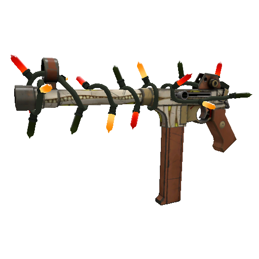 Strange Festivized Mummified Mimic SMG (Well-Worn)