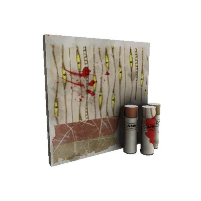 Strange Mummified Mimic War Paint (Battle Scarred)
