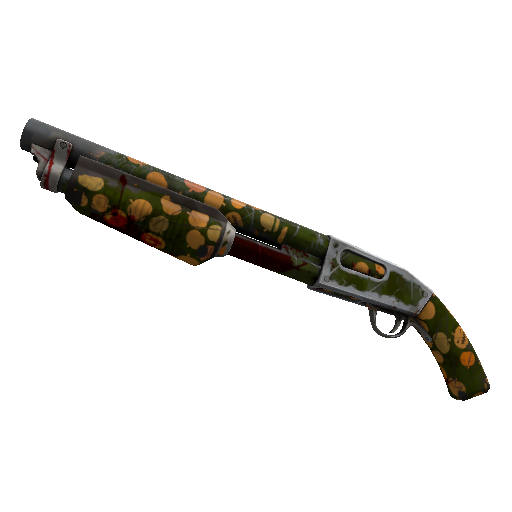 Strange Gourdy Green Shotgun (Battle Scarred)