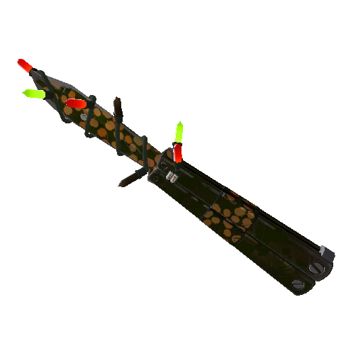 Strange Festivized Gourdy Green Knife (Field-Tested)