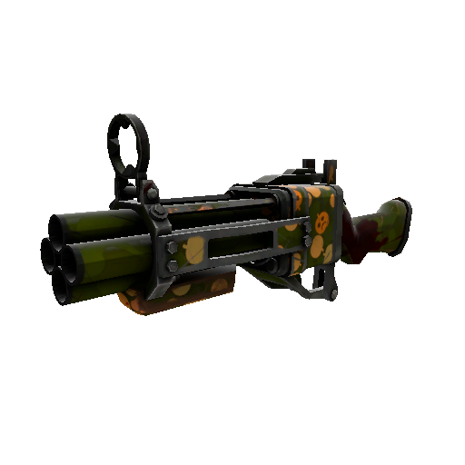 Strange Gourdy Green Iron Bomber (Well-Worn)