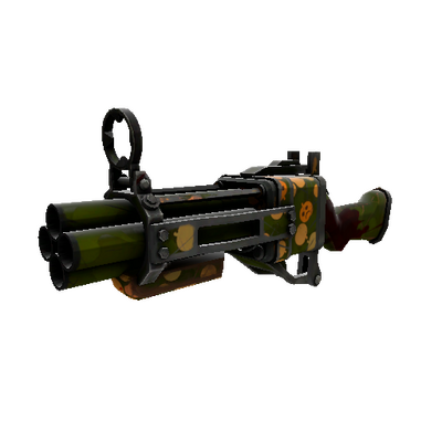 Strange Specialized Killstreak Gourdy Green Iron Bomber (Well-Worn)