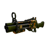 Strange Unusual Professional Killstreak Gourdy Green Iron Bomber (Minimal Wear)