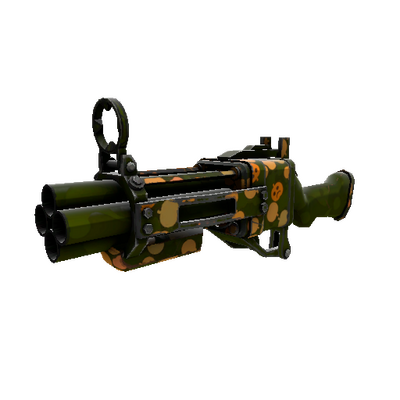 Unusual Professional Killstreak Gourdy Green Iron Bomber (Minimal Wear)