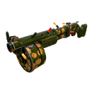 Strange Festivized Specialized Killstreak Gourdy Green Panic Attack (Minimal Wear)