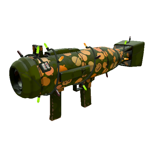 Strange Festivized Gourdy Green Air Strike (Minimal Wear)