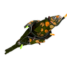 Strange Festivized Professional Killstreak Gourdy Green Holy Mackerel (Minimal Wear)