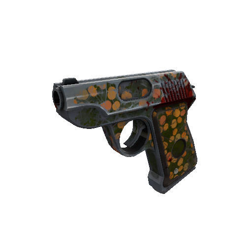 Gourdy Green Pistol (Battle Scarred)