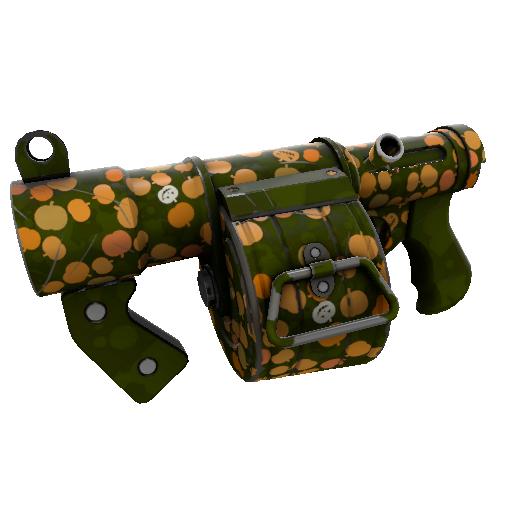 Strange Gourdy Green Stickybomb Launcher (Minimal Wear)