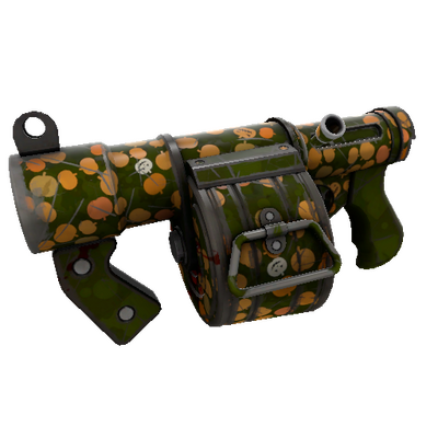 Strange Gourdy Green Stickybomb Launcher (Well-Worn)
