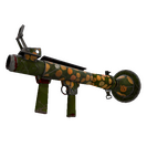 Strange Specialized Killstreak Gourdy Green Rocket Launcher (Battle Scarred)