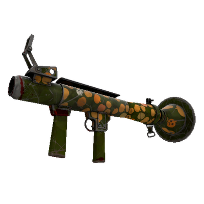 Strange Specialized Killstreak Gourdy Green Rocket Launcher (Battle Scarred)