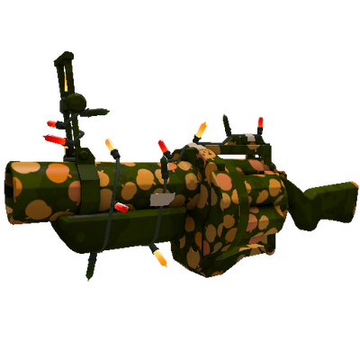 Strange Festivized Gourdy Green Grenade Launcher (Factory New)