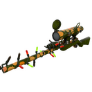 Unusual Festivized Gourdy Green Sniper Rifle (Minimal Wear)