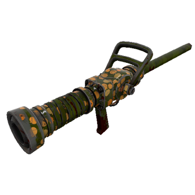 Unusual Specialized Killstreak Gourdy Green Medi Gun (Battle Scarred)