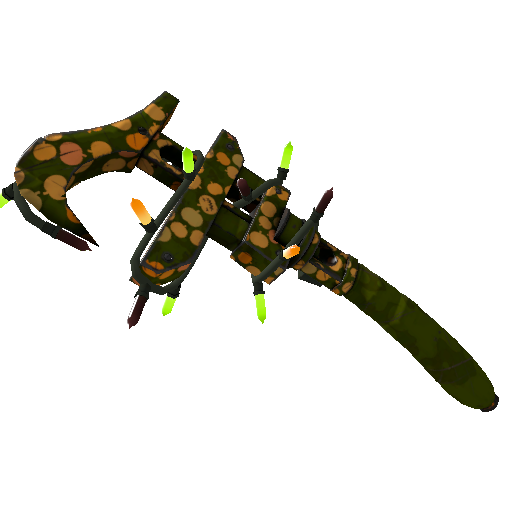 Strange Festivized Specialized Killstreak Gourdy Green Jag (Field-Tested)