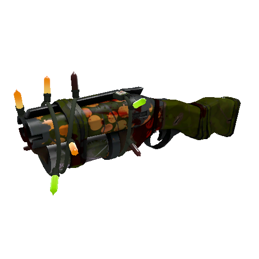 Strange Festivized Gourdy Green Soda Popper (Battle Scarred)