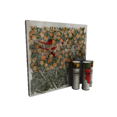 Strange Gourdy Green War Paint (Battle Scarred)