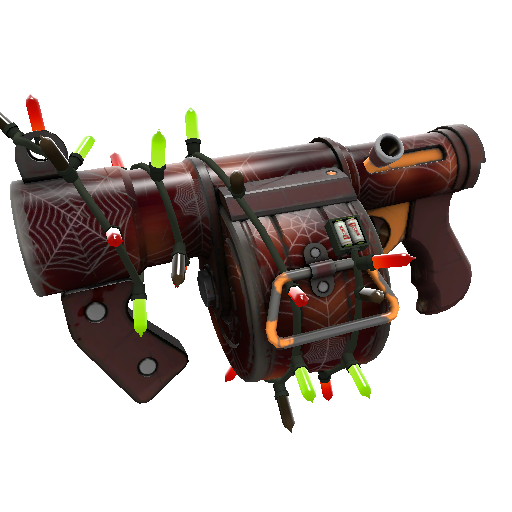 Strange Festivized Spider's Cluster Stickybomb Launcher (Field-Tested)