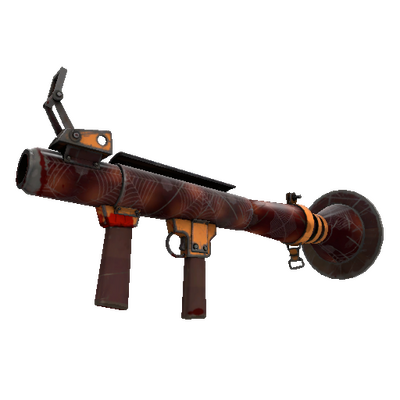 Unusual Spider's Cluster Rocket Launcher (Battle Scarred)