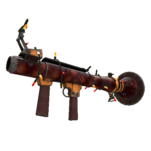 Strange Festivized Spider's Cluster Rocket Launcher (Well-Worn)