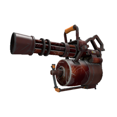Strange Professional Killstreak Spider's Cluster Minigun (Well-Worn)