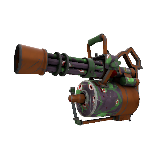 Strange Killstreak Eyestalker Minigun (Well-Worn)