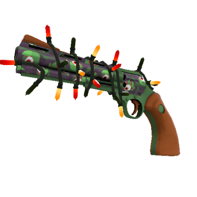 Strange Festivized Professional Killstreak Eyestalker Revolver (Factory New)