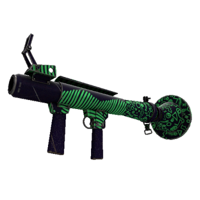 Strange Specialized Killstreak Raving Dead Rocket Launcher (Minimal Wear)