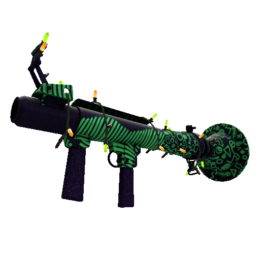 Festivized Specialized Killstreak Raving Dead Rocket Launcher (Factory New)