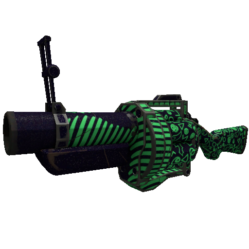 Strange Professional Killstreak Raving Dead Grenade Launcher (Minimal Wear)