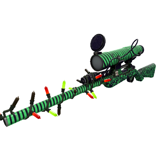 Strange Festivized Specialized Killstreak Raving Dead Sniper Rifle (Minimal Wear)