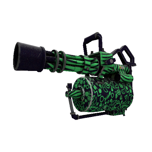Raving Dead Minigun (Minimal Wear)