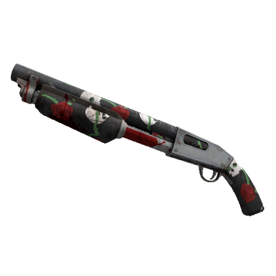 Strange Killstreak Death Deluxe Shotgun (Battle Scarred)