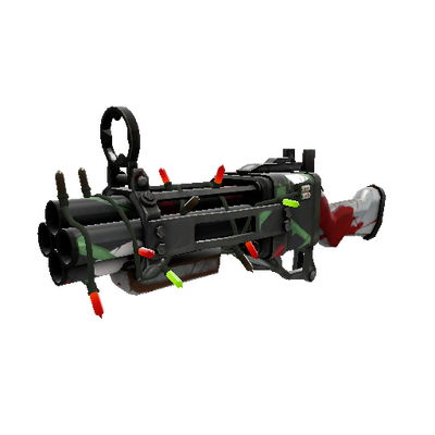 Strange Festivized Specialized Killstreak Death Deluxe Iron Bomber (Well-Worn)
