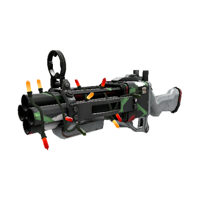 Strange Festivized Specialized Killstreak Death Deluxe Iron Bomber (Minimal Wear)