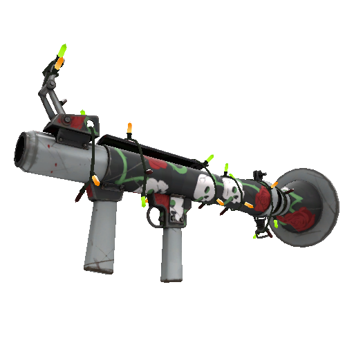 Strange Festivized Specialized Killstreak Death Deluxe Rocket Launcher (Field-Tested)