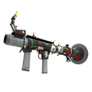 Unusual Festivized Professional Killstreak Death Deluxe Rocket Launcher (Field-Tested)