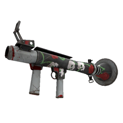 Strange Specialized Killstreak Death Deluxe Rocket Launcher (Battle Scarred)