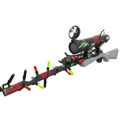 Strange Festivized Death Deluxe Sniper Rifle (Field-Tested)
