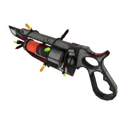 Strange Festivized Killstreak Death Deluxe Übersaw (Well-Worn)