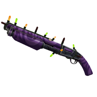 Strange Festivized Professional Killstreak Portal Plastered Shotgun (Minimal Wear)