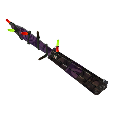 Strange Festivized Portal Plastered Knife (Field-Tested)